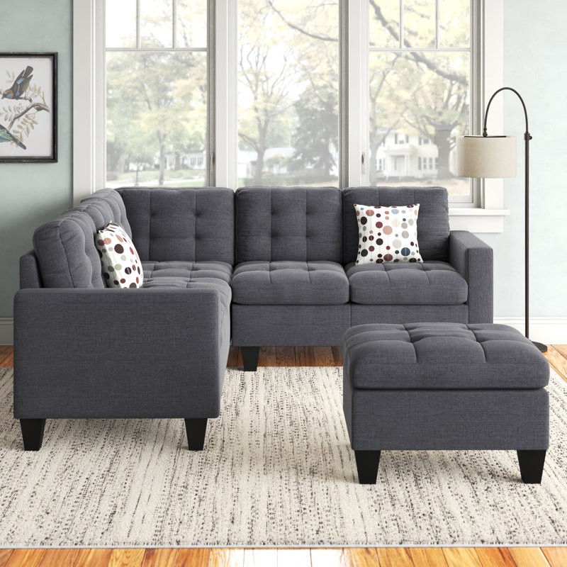 Andover Mills™ Pawnee 84" Left Hand Facing Corner Sectional with